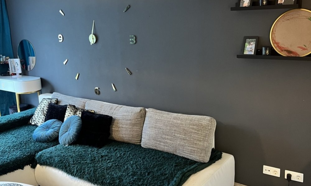 SHG+++  Schöne 2,5-Zimmerwohnung im DG mit kleinem Austritt/Loggia - Möbel mit zu verkaufen