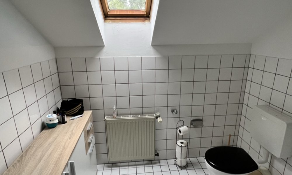 SHG+++  Schöne 2,5-Zimmerwohnung im DG mit kleinem Austritt/Loggia - Möbel mit zu verkaufen