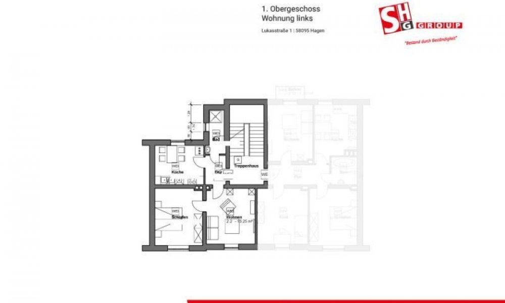 SHG+++Gemütliche 2,5-Zimmerwohnung wartet auf Ihren neuen Mieter