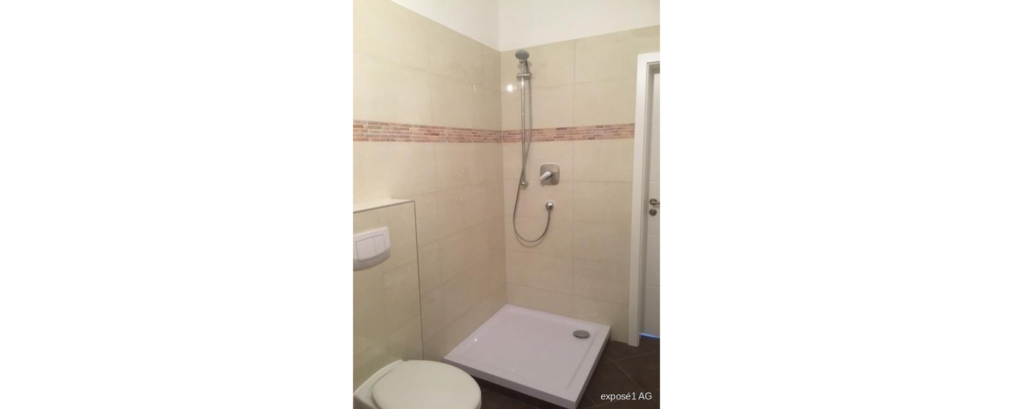 Badezimmer groß Dusche