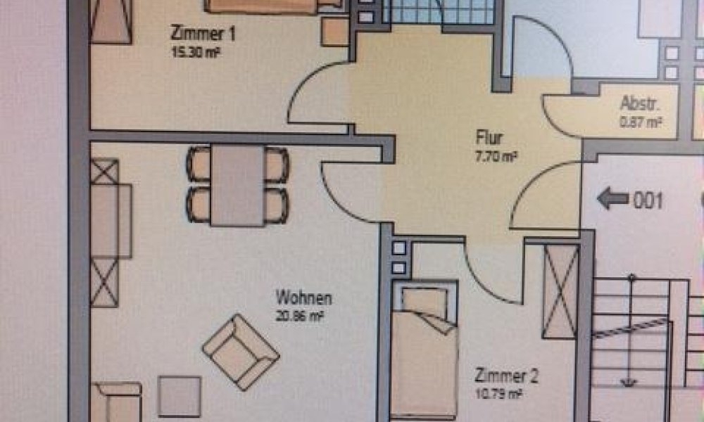 SHG+++ schöne großzügige 3,5-Zimmer-Wohnung im sanierten Objekt