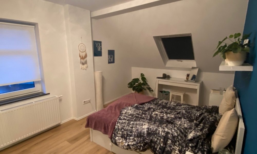 Kernsanierte 3,5-Dachgeschoss Wohnung + kompletter Spitzboden zu freien Verfügung