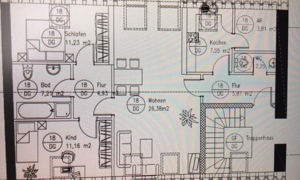 SHG+++ Schöne großzügige Wohnung auf Gut Rocholz