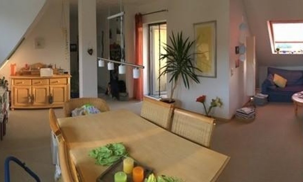 SHG+++ 2,5 Dachgeschoss-Wohnung mit Terasse + kompletter Spitzboden