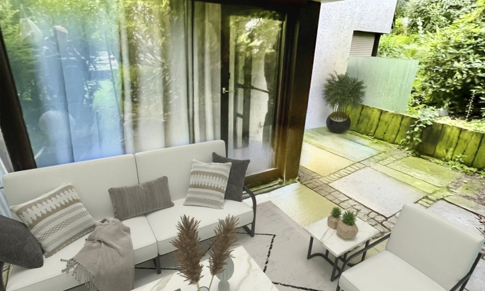 Schöne kleine Erdgeschoss Wohnung mit Terasse in Bestlage - Klosterviertel