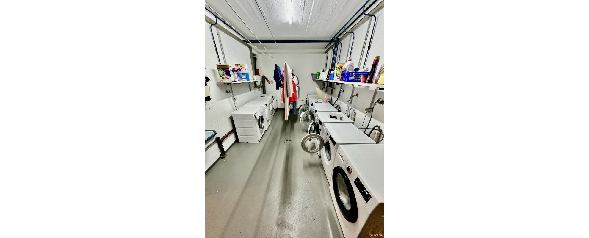 Wäschemaschinenkeller